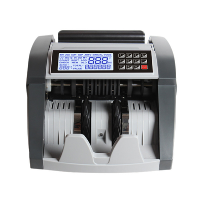 USD 1000 Pcs/Min Money Multi Currency Counting Machine With Fake Note Detector 180mm Note