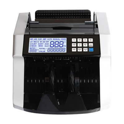 50 X 110mm Note Bill Counter Machines SGD Manual Infrared 900 Per Minute Pocket Money Counter