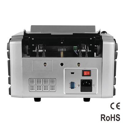 Double TFT Money Counter Machines IDR INR UV MG Counterfeit Detection