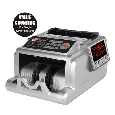 Cash Counting Bill Counter Machines MG UV DD 50MM British Pound External Display ODM
