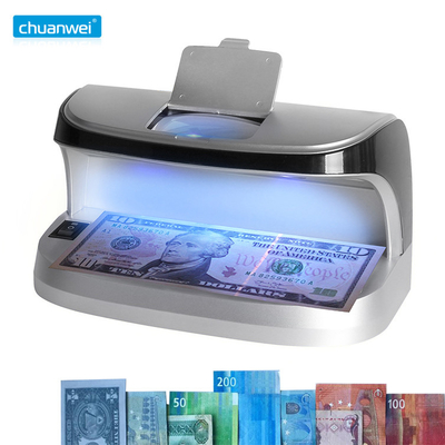 Chuanwei Fake Money Detector Currency Passbook UV MG Detector