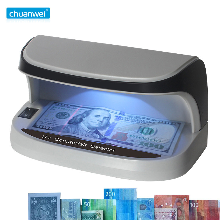 AL-09 UV Light LED Counterfeit Detector Fake Money Detector