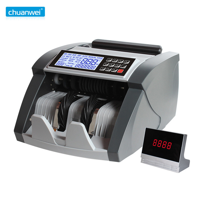 AL-5117 1000 Pcs/Min Money Counter Machines Fully Automatic Bill Counter 110MM Note