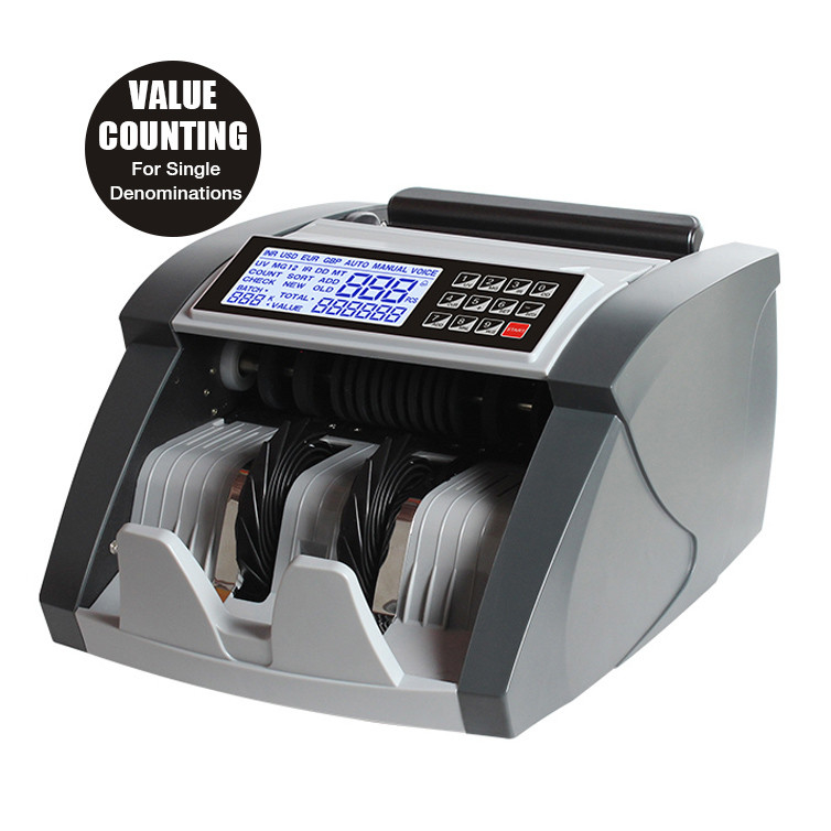 Hot Sell Mix Value Currency Counting Machine Bill Counter