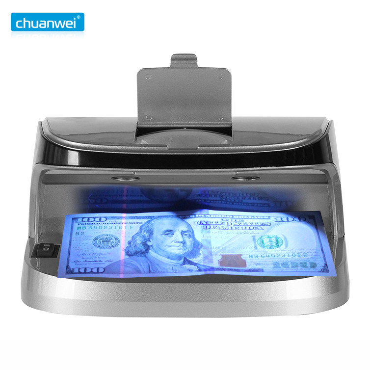 Chuanwei Fake Money Detector Currency Passbook UV MG Detector